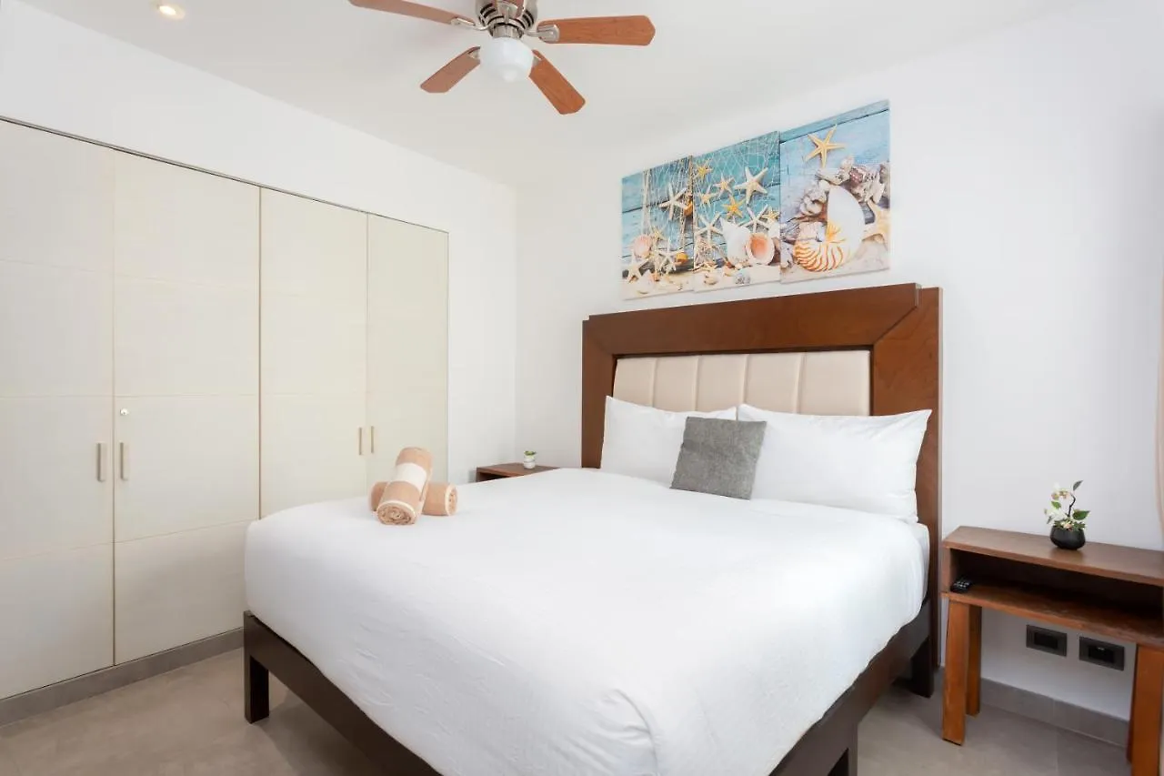 Quinto Sol 18 - Apartment Near Beach - Rooftop Pool - Aldea Zama Tulum Mexikó