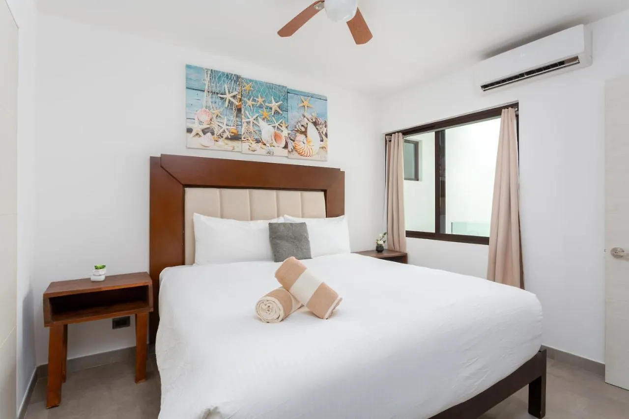 Quinto Sol 18 - Apartment Near Beach - Rooftop Pool - Aldea Zama Tulum