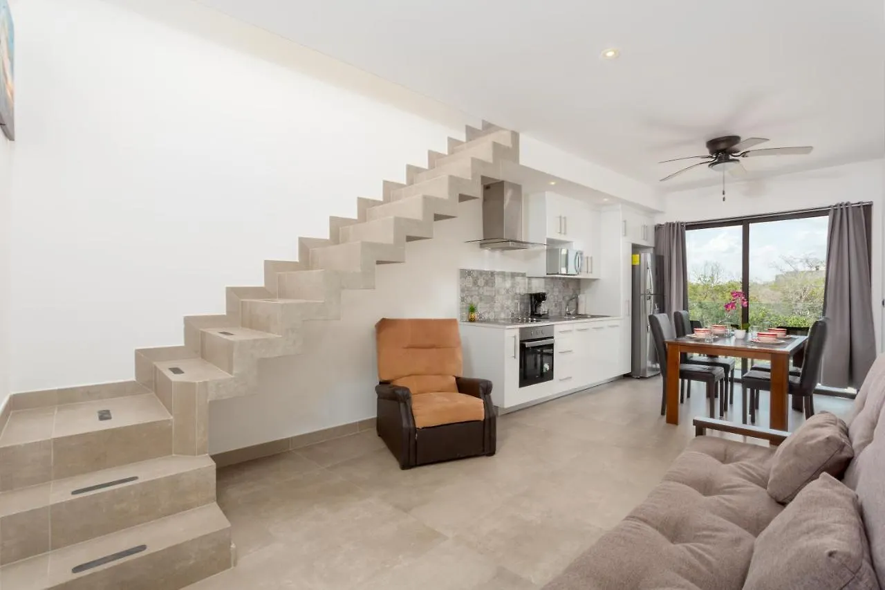 Quinto Sol 18 - Apartment Near Beach - Rooftop Pool - Aldea Zama Tulum
