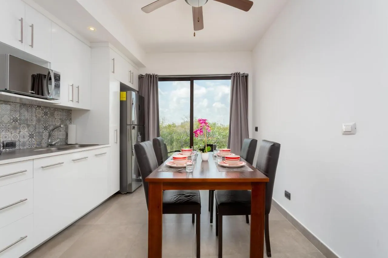 Quinto Sol 18 - Apartment Near Beach - Rooftop Pool - Aldea Zama Tulum